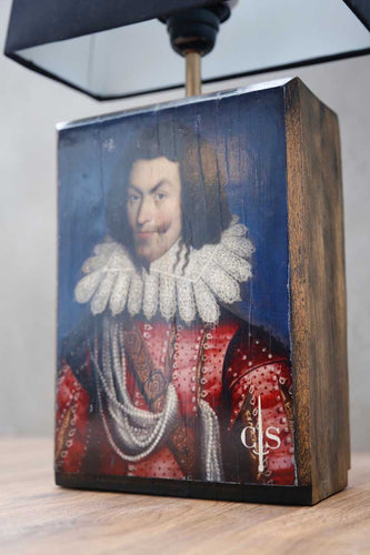 King Oak Block Table Lamp by Cappa E Spada for AUTHOR's collection of unique and luxury British-made lighting